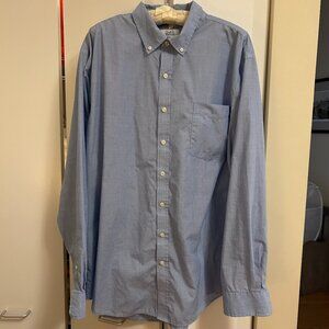 Men's Croft & Barrow Light Blue Long Sleeve Button Down XXL